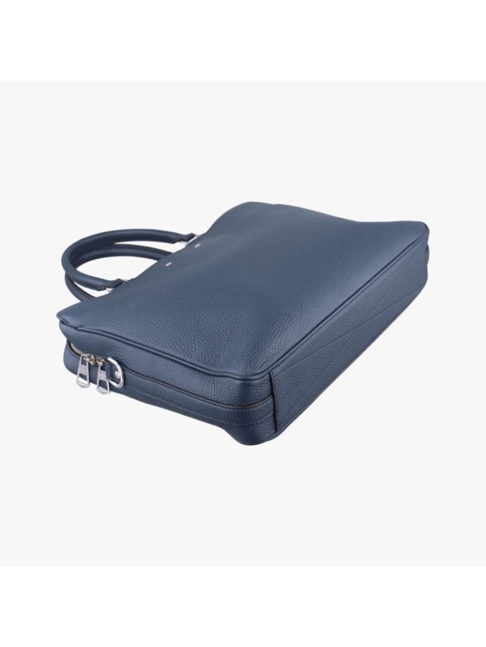 ★SOLD★ Louis Vuitton Alma Briefcase MM Navy Taurillon Leather - Picture 5 of 16
